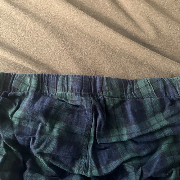 J. Crew Black Watch Tartan Flannel Pyjamas - Picture 4 of 4